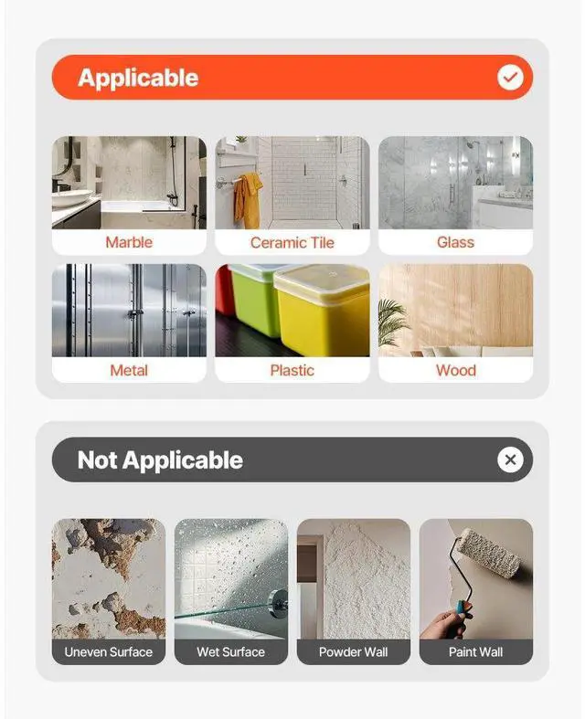 Alt view image 6 of 14 - VEVOR Double Sided Tape Heavy Duty, 16 ft Nano Mounting Tape(3 Pack), Strong Adhesive & Reusable, Clear Two Sided Wall Tape, Removable Poster Picture Hanging Strips for Home Office Car Outdoor Use