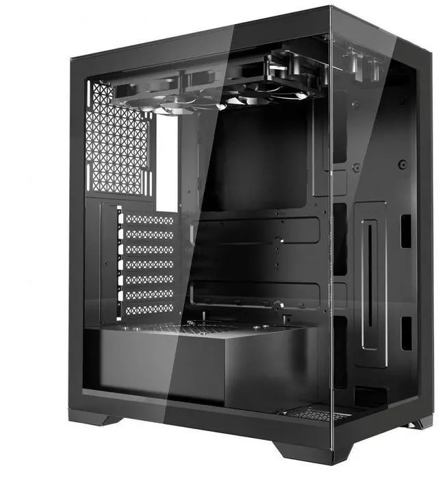 Main image of VEVOR PC Gaming Case Mid-Tower Computer Case with 2 x 120 mm Fans for ATX Motherboard