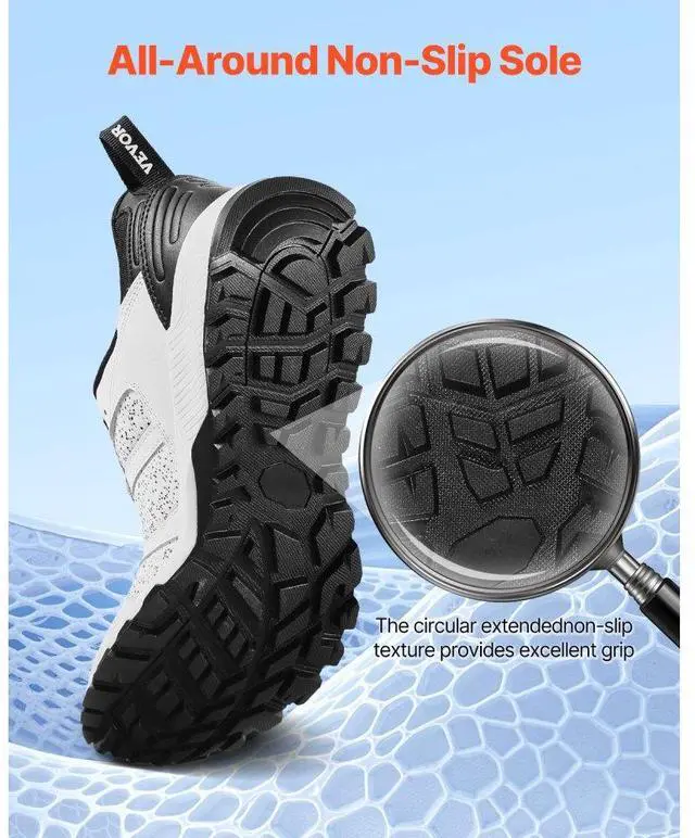 Alt view image 3 of 7 - Cross Training Shoes W Width Sneakers US Size 11 Wide Toe Box Shoes White