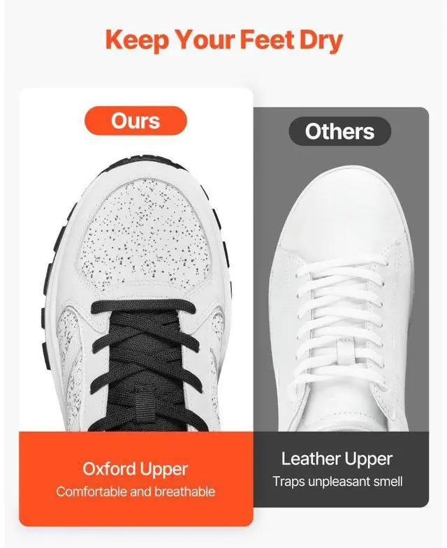 Alt view image 4 of 7 - Cross Training Shoes W Width Sneakers US Size 11 Wide Toe Box Shoes White