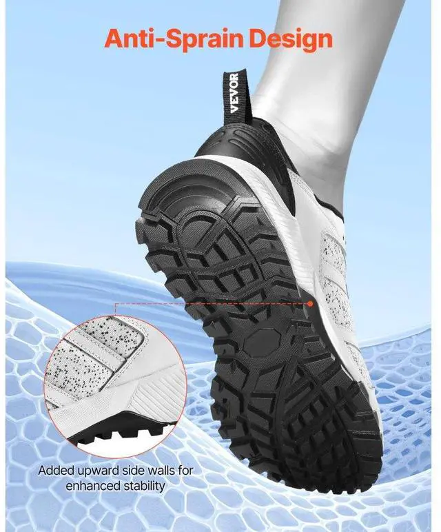 Alt view image 5 of 7 - Cross Training Shoes W Width Sneakers US Size 11 Wide Toe Box Shoes White