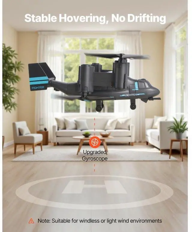 Alt view image 3 of 7 - RC Helicopter 4 Channel Remote Control Aircraft Wing Light Kid Toy Present