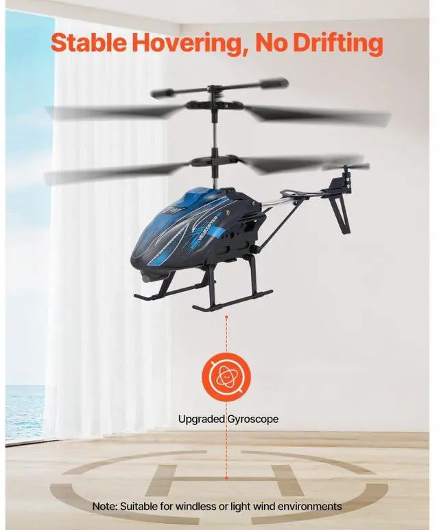 Alt view image 3 of 14 - RC Helicopter 3.5 Channel Remote Control Plane Mini Aircraft Toy Kids Present