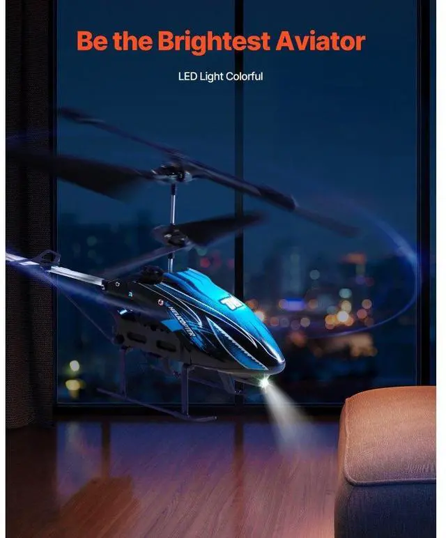 Alt view image 4 of 14 - RC Helicopter 3.5 Channel Remote Control Plane Mini Aircraft Toy Kids Present