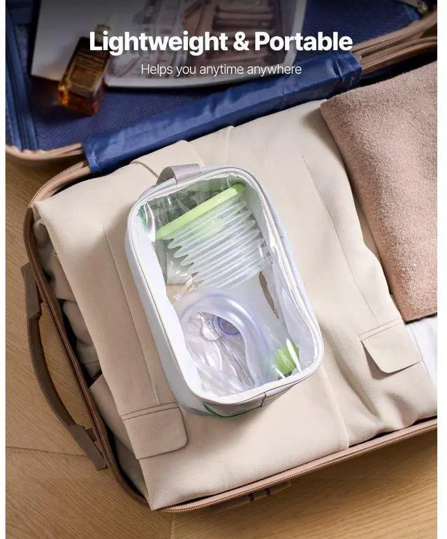 Alt view image 5 of 7 - Choking Rescue Device Portable Airway Clear Anti Choking Suction Device 2 Masks