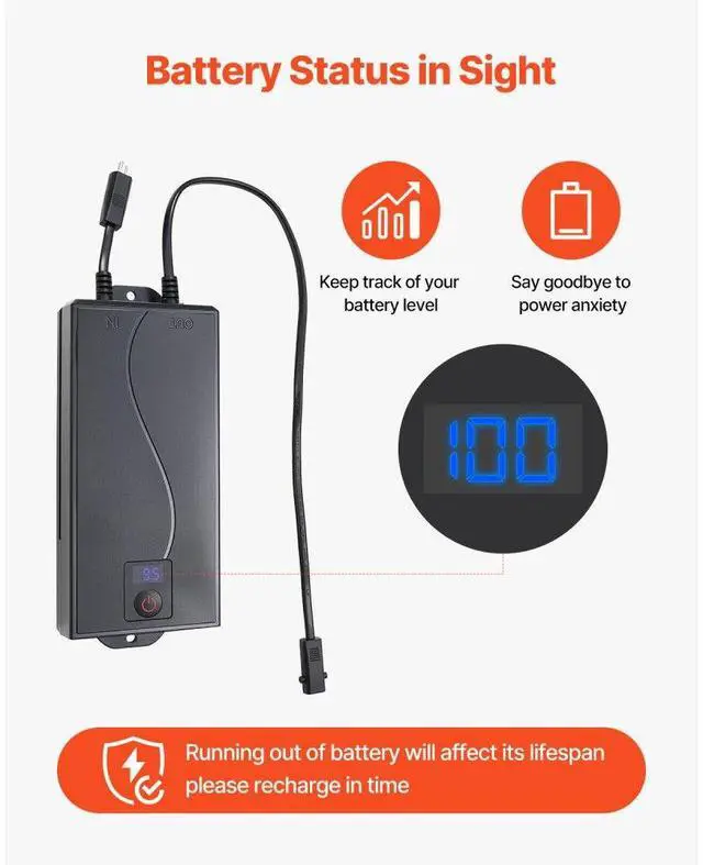 Alt view image 3 of 7 - Battery Pack for Reclining Furniture 2500 mAh 2-Pin Recliner Battery Pack
