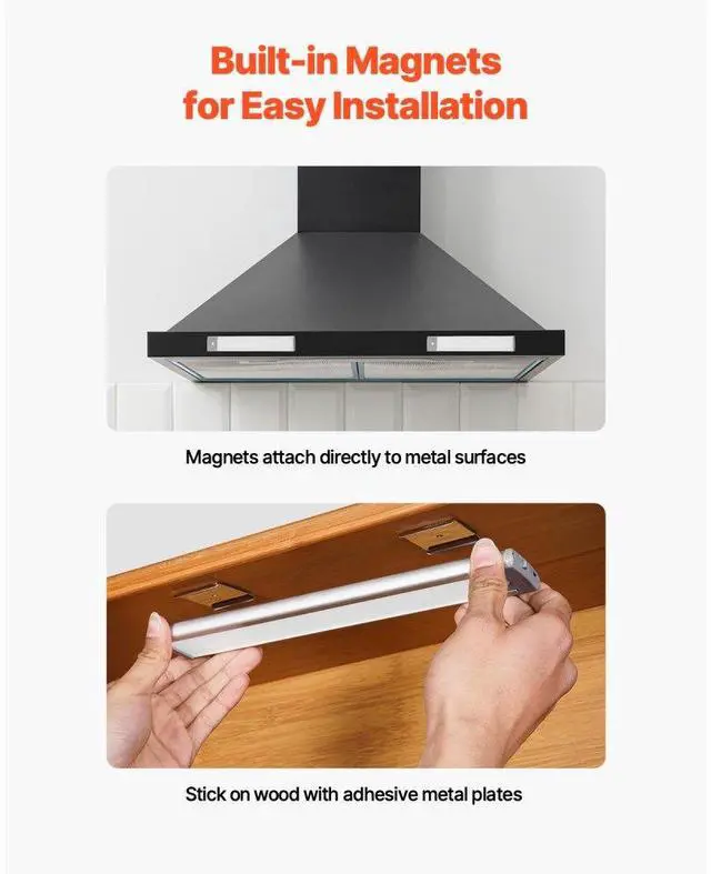 Alt view image 6 of 7 - Under Cabinet Lighting 2 PCS 62 LED Motion Sensor Lights Battery Operated