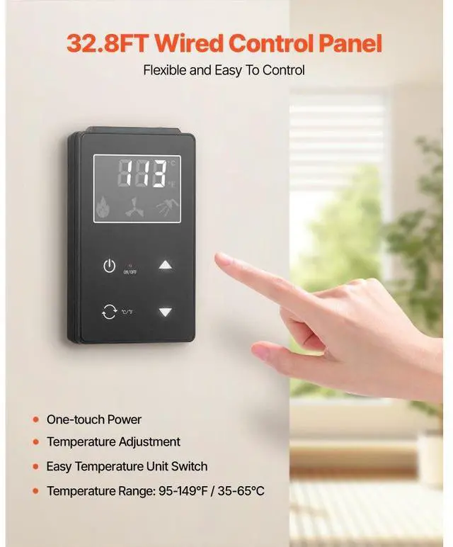 Alt view image 4 of 7 - Gas Tankless Water Heater 5.3Gal 120000 BTU Smart Temp Control
