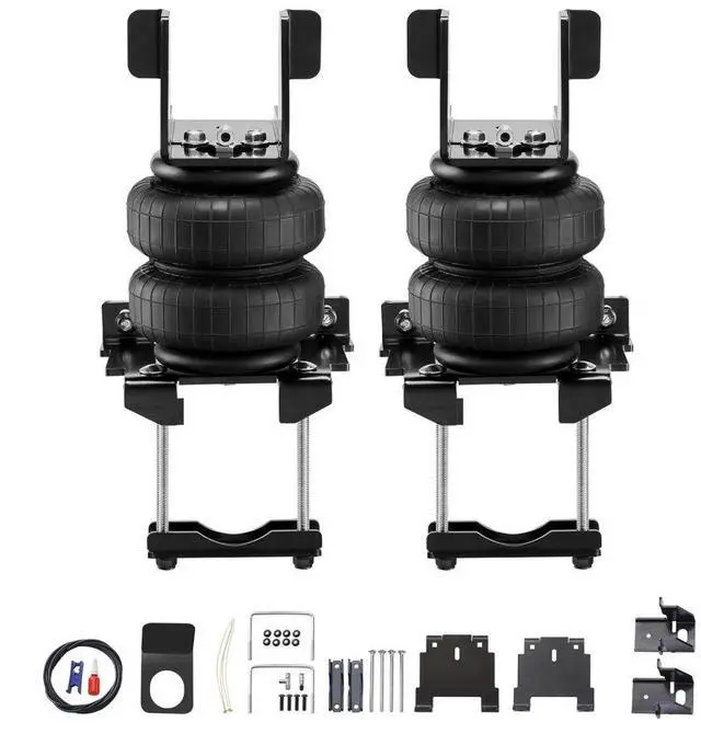 Alt view image 2 of 2 - VEVOR Air Bag Suspension Kit, Air Springs Suspension Bag Kit Compatible with 2007-2018 Chevrolet Silverado 1500 and GMC Sierra 1500 2WD 4WD, 5000 lbs Loading, 5 to 100 PSI