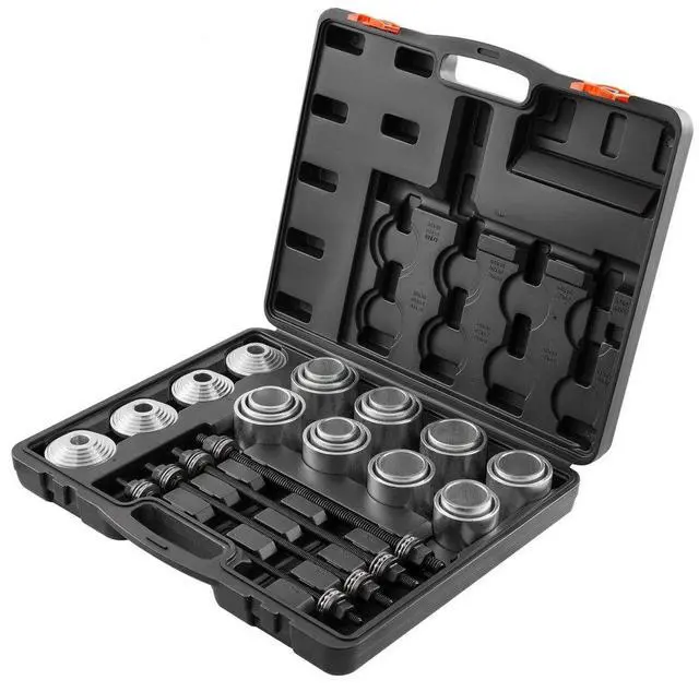 Main image of VEVOR 36 PCS Pull and Press Sleeve Kit Steel Bush Bearing Removal Installation