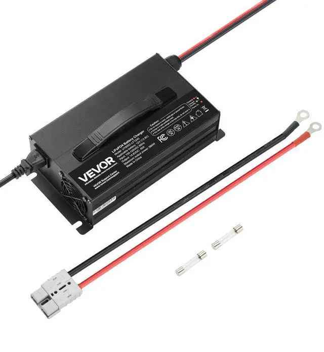 Main image of VEVOR 12V 40A Lithium Battery Charger 14.6V AC-DC LiFePO4 Smart Charger for RV