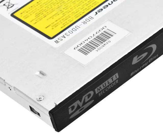 Alt view image 6 of 7 - SilverStone TOB04 9.5/12.7mm Slim Blu-ray/DVD/CD Read and Write Tray-Loading Optical disc Drive, Includes Slimline SATA Adapter Cable, SST-TOB04
