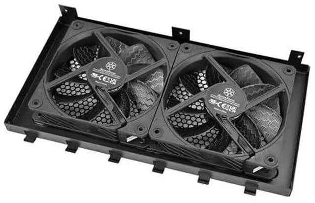 Alt view image 3 of 5 - SilverStone Technology RAC45-240MK 240mm Radiator mounting kit for Silverstone RM45-360 / RM600 / RM61-312, SST-RAC45-240MK