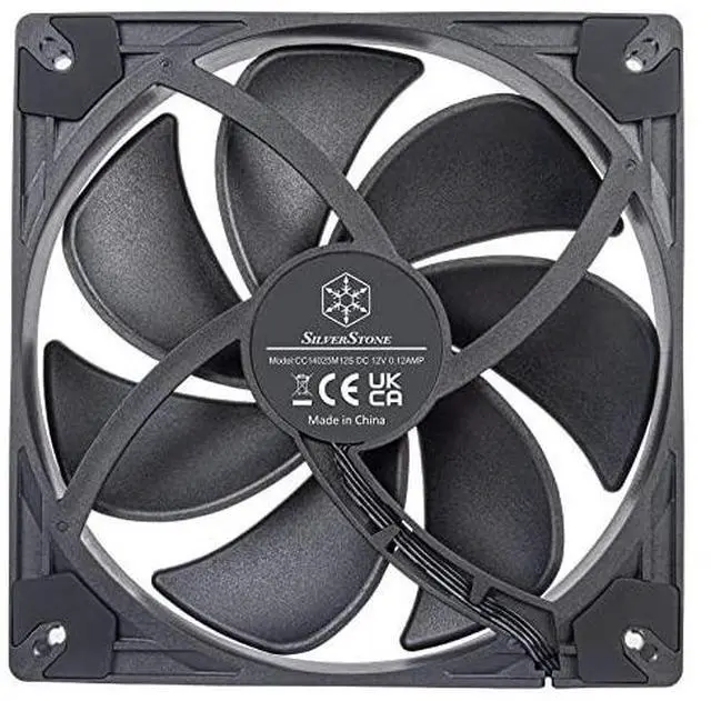 Alt view image 4 of 7 - SilverStone Technology Vista 140 Performance Enhanced 140mm PWM Fan, SST-VS140B