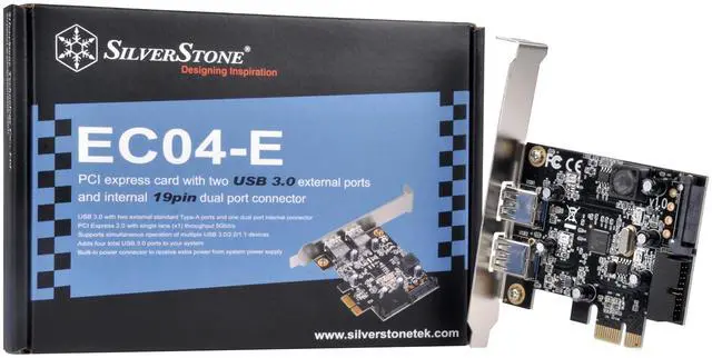Alt view image 6 of 8 - 4 ports USB 3.0 super speed PCIe card, NEC PD720201, Gen2, X1, 2 external ports and 1 internal Dual Port