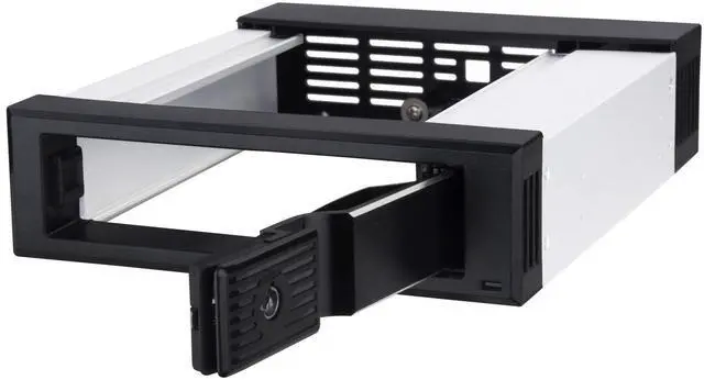 Alt view image 9 of 14 - 1x 5.25" device bay to 1x3.5" SAS12Gb/SATA 6Gb trayless hot-swap Cage