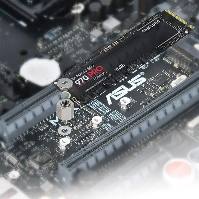 Alt view image 14 of 14 - M.2 SSD Screw Kit for ASUS & MSI Motherboard Mounting Accessories