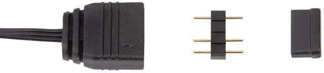 Alt view image 10 of 14 - 1 to 4 ARGB lighting splitter cable, all female connectors, 300mm length