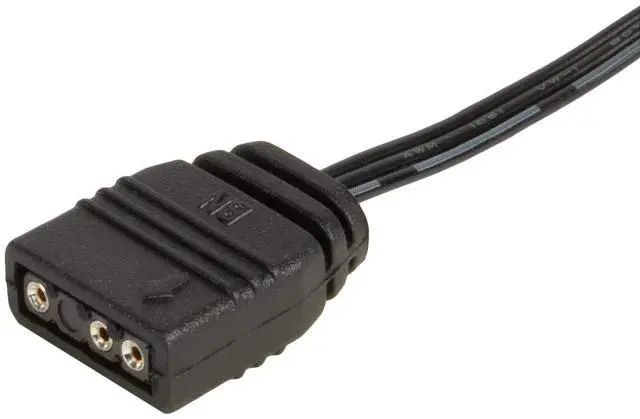 Alt view image 14 of 14 - 1 to 4 ARGB lighting splitter cable, all female connectors, 300mm length