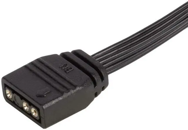 Alt view image 13 of 14 - 1 to 4 ARGB lighting splitter cable, all female connectors, 300mm length