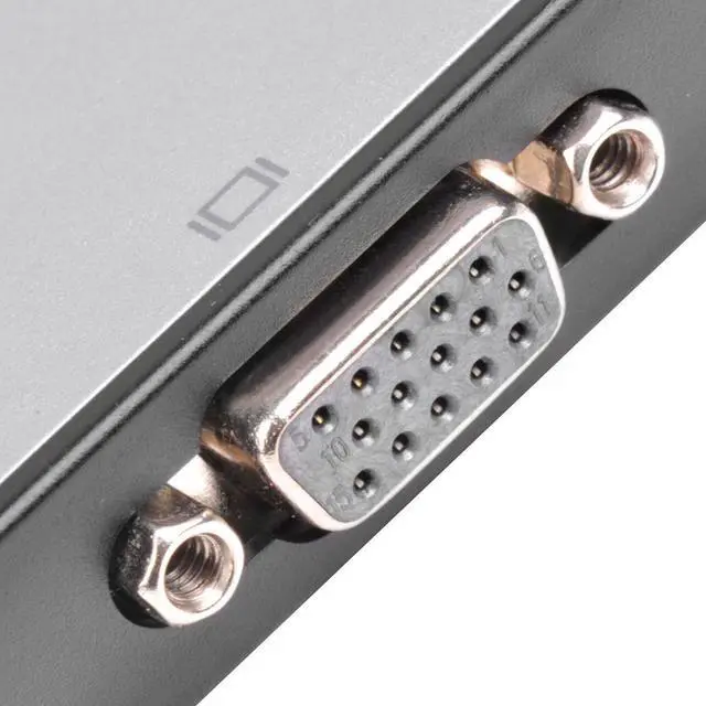 Alt view image 10 of 12 - USB 3.1 Type-C to USB Type-A , Type-C x 1(charging port) and VGA connector adapter