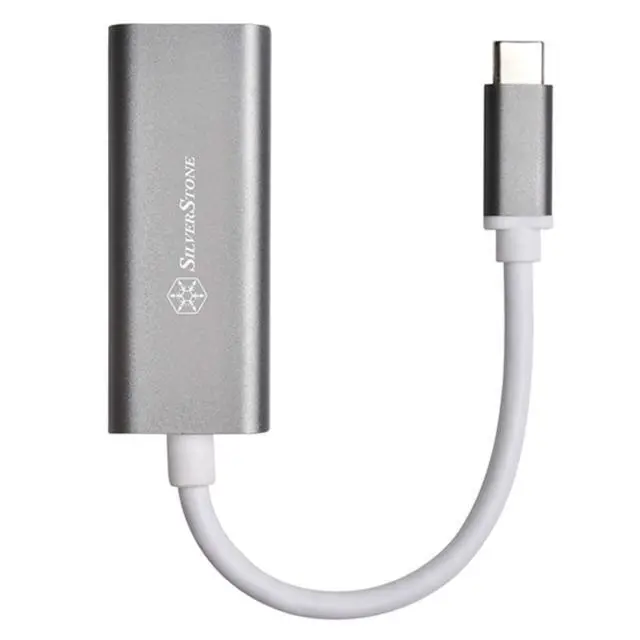 Main image of USB 3.1 Type-C Gen1 to RJ45 Gigabit Ethernet Network Adapter, Charcoal