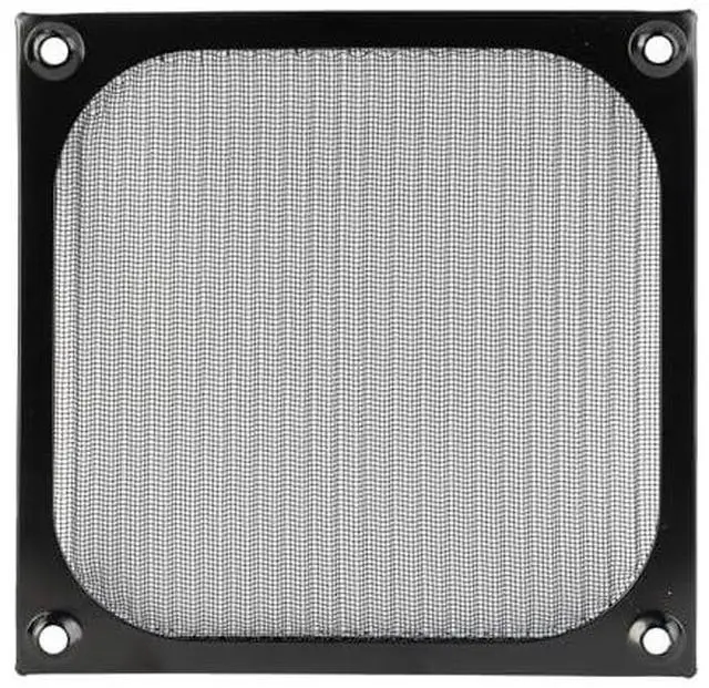Alt view image 2 of 7 - SilverStone Technology FF126 Pack of Four (4) 120mm All-Stainless Steel Filter kit, SST-FF126B