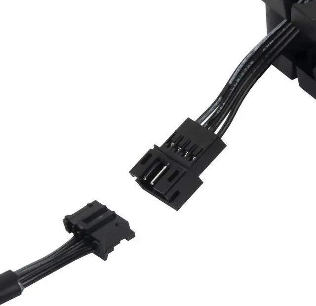 Alt view image 12 of 14 - SilverStone FTF5010B 50mm Non-LED LED Case Fan
