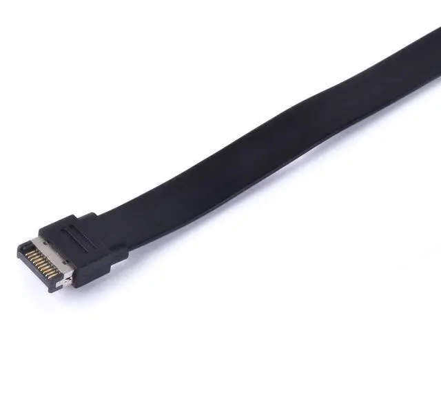 Alt view image 11 of 14 - USB3.0  A type * 1 internal 19Pin 800mm length +USB3.1 Gen2  C Type *1internal 20Pin Key-A 600mm length+ HD Audio 800mm length