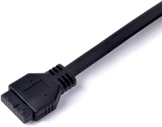 Alt view image 12 of 14 - USB3.0  A type * 1 internal 19Pin 800mm length +USB3.1 Gen2  C Type *1internal 20Pin Key-A 600mm length+ HD Audio 800mm length