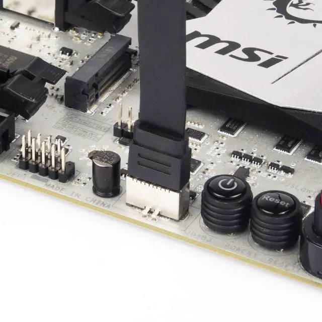 Alt view image 14 of 14 - USB3.0  A type * 1 internal 19Pin 800mm length +USB3.1 Gen2  C Type *1internal 20Pin Key-A 600mm length+ HD Audio 800mm length