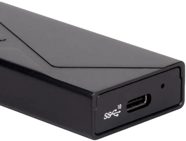 Alt view image 8 of 9 - 10Gbps SuperSpeed USB-C 3.2 Gen2 to NVMe / SATA M.2 SSD enclosure
