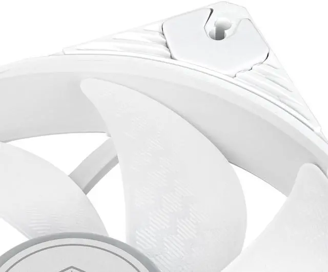 Alt view image 7 of 7 - SilverStone Technology Shark Force 140 White Colored ARGB Performance Enhanced 140mm PWM Fan with Addressable RGB (ARGB), SST-SF140W-ARGB