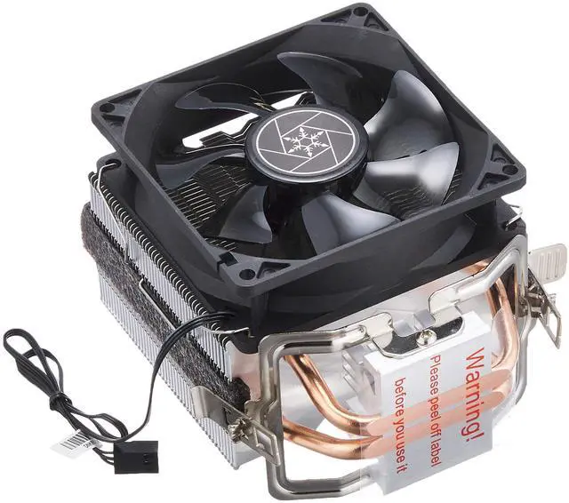 Alt view image 3 of 9 - KR03, CPU cooler/Side blow /6*2 Heat pipe/9225mm/HDC tech/H125mm/Universal Intel & AMD socket solution