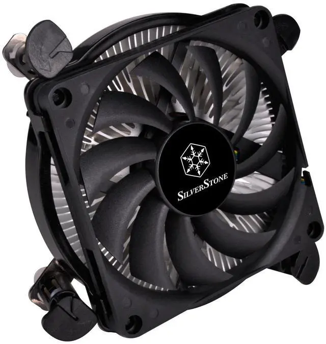 Alt view image 6 of 11 - CPU cooler/ Low Profile Design / Aluminum fin with copper center / Long life sleeve 8010 PWM fan / Only support LGA115X / Push pin / support VT series case