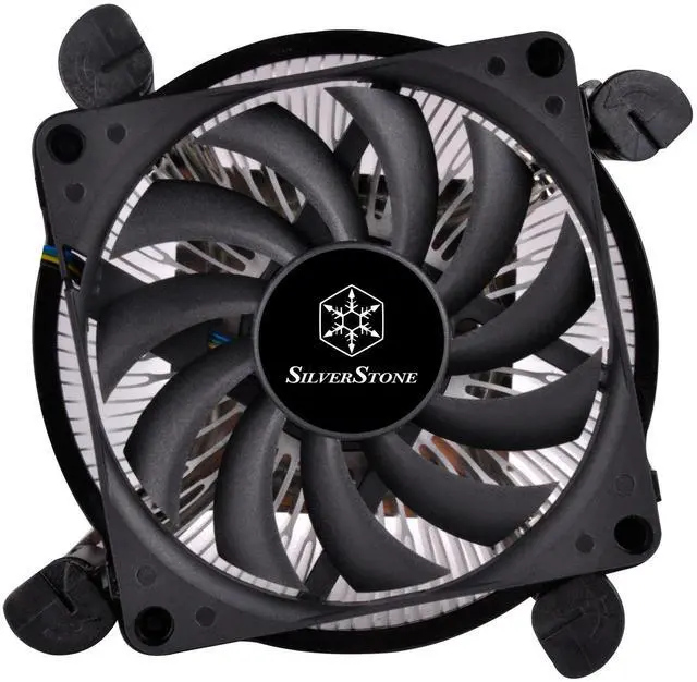 Alt view image 8 of 11 - CPU cooler/ Low Profile Design / Aluminum fin with copper center / Long life sleeve 8010 PWM fan / Only support LGA115X / Push pin / support VT series case