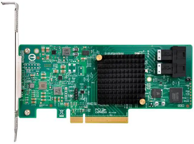 Alt view image 4 of 10 - Server-grade Host Bus Adapter 9311-8i expansion card with dual Mini-SAS HD SFF-8643connectors