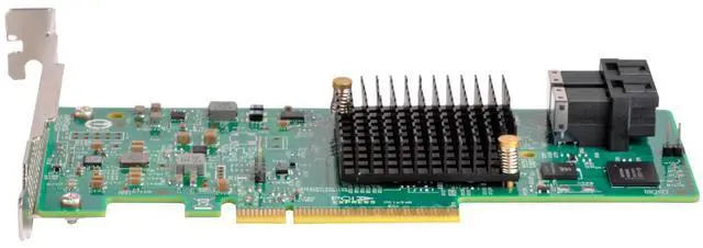 Alt view image 8 of 10 - Server-grade Host Bus Adapter 9311-8i expansion card with dual Mini-SAS HD SFF-8643connectors