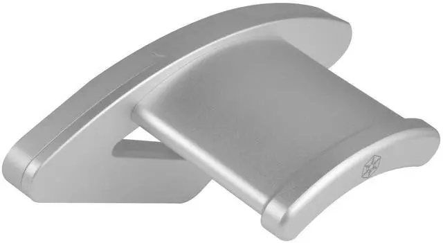 Alt view image 10 of 11 - Premium wall-mounted HiFi headphone holder-Silver