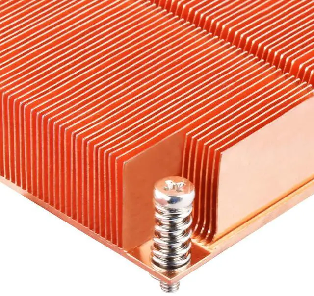 Alt view image 7 of 9 - silverstone technology 1u passive cooling 26mm tall copper server cpu cooler lga 2011/2066 sstxe012011 cooling sstxe012011