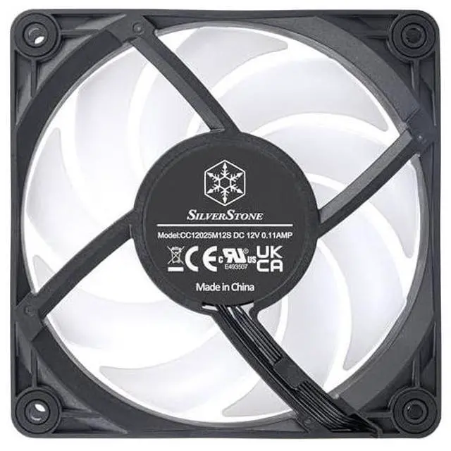 Alt view image 5 of 8 - SilverStone Technology Vista 120 ARGB 3 Fan Pack with ARGB Controller, SST-VS120B-ARGB-3PK