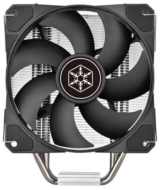 Alt view image 4 of 7 - SilverStone Technology Argon V120 CPU Cooler with Four 6mm Heat Pipes for AMD AM4 / AM5 and Intel LGA 1700/1851, SST-ARV120B