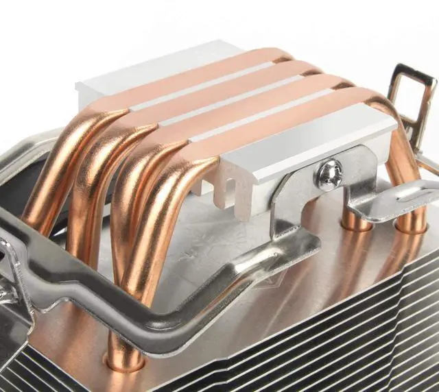 Alt view image 11 of 14 - CPU cooler/Side blow /6*4 Heat pipe/12025mm/HDC tech/H154mm/Universal Intel & AMD socket solution