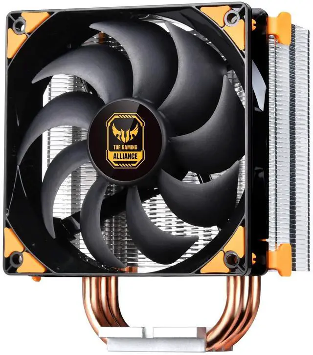 Alt view image 8 of 14 - 8mmx3 heat pipe/Black 12025 fan/ 160mm high/support Intel&AM4