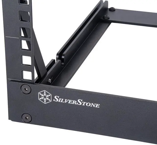 Alt view image 7 of 7 - SilverStone CS-RK06U-OF 6U 19" 6U Open-frame Desktop Rack