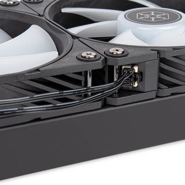 Alt view image 6 of 7 - SilverStone Technology NovaPeak 240 ARGB All-in-one Liquid Cooler with ARGB Lighting Effects, SST-NP240-ARGB