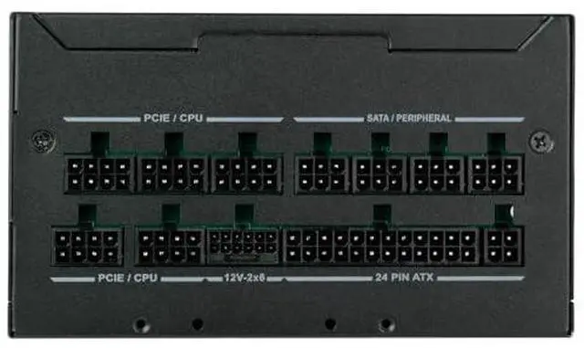 Alt view image 2 of 7 - SilverStone Technology HELA 850R Platinum 80 Plus Platinum 850W ATX 3.1 Power Supply  SST-HA850R-PMA