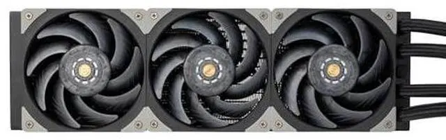 Alt view image 2 of 7 - SilverStone Technology XE360PDD Advanced Triple 120mm All-In-One Liquid Cooler with Dual Pumps and Dual CPU Blocks (CPU Brackets Sold Separately)