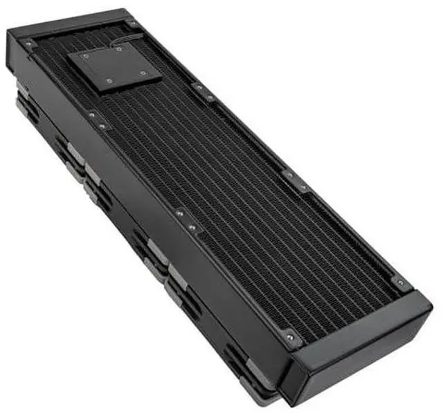 Alt view image 4 of 7 - SilverStone Technology XE360PDD Advanced Triple 120mm All-In-One Liquid Cooler with Dual Pumps and Dual CPU Blocks (CPU Brackets Sold Separately)