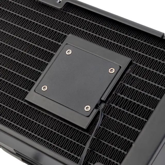 Alt view image 7 of 7 - SilverStone Technology XE360PDD Advanced Triple 120mm All-In-One Liquid Cooler with Dual Pumps and Dual CPU Blocks (CPU Brackets Sold Separately)